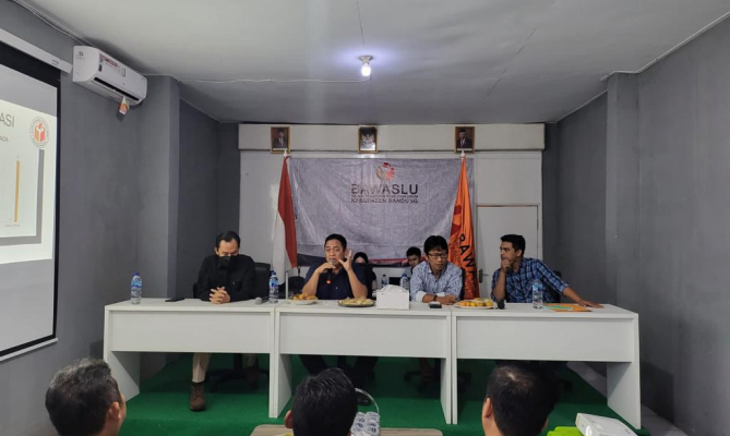 Perkuat Soliditas Bawaslu Kabupaten Bandung, Puadi Cek Kesiapan Pengawasan Pemilu 2024