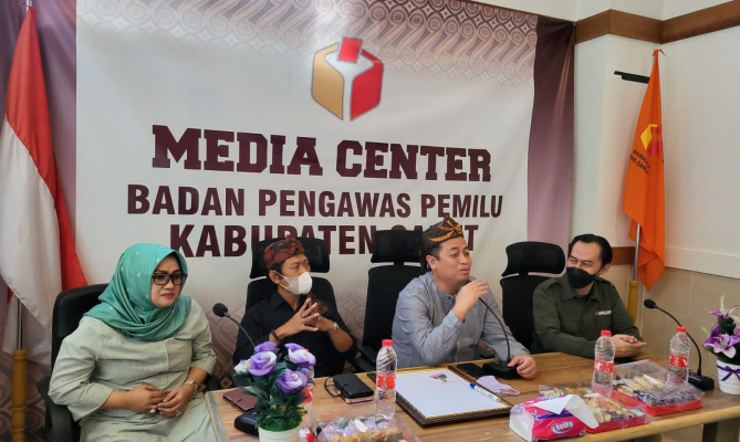 Puadi Minta Bawaslu Garut Petakan Potensi Pelanggaran Pemilu 2024