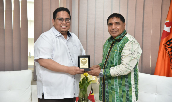Audiensi dengan CNE Timor Leste, Bagja Paparkan Program Pengawasan Bawaslu