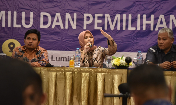 Lolly Harap IKP Mampu Jadi Formulasi Pengawasan Pemilu bagi Eksternal dan Internal