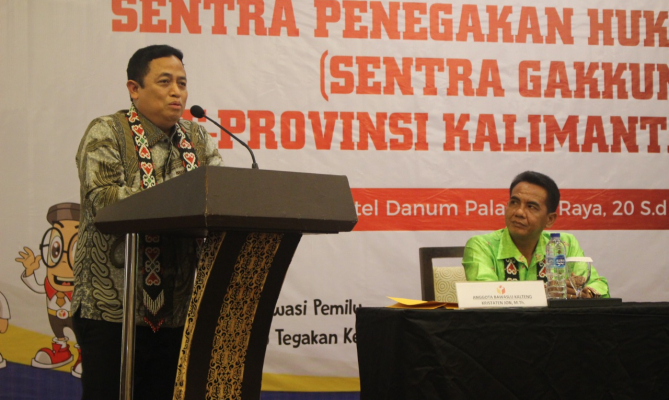 Puadi Minta Sentra Gakkumdu Bekerja Cepat dan Berkoordinasi Optimal