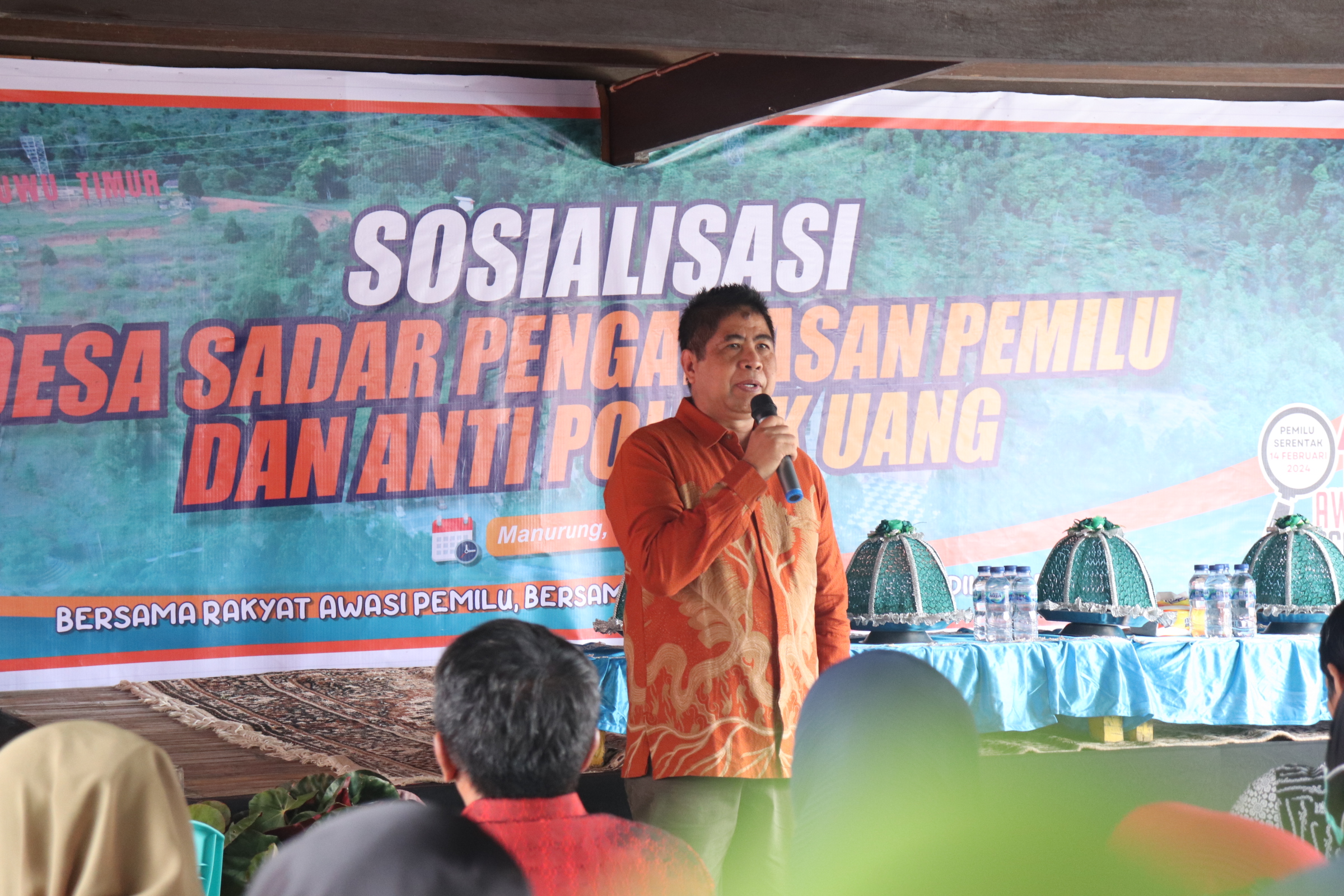 Bawaslu Luwu Timur Gencarkan Sosialisasi Pengawasan Anti Politik Uang Berbasis Desa