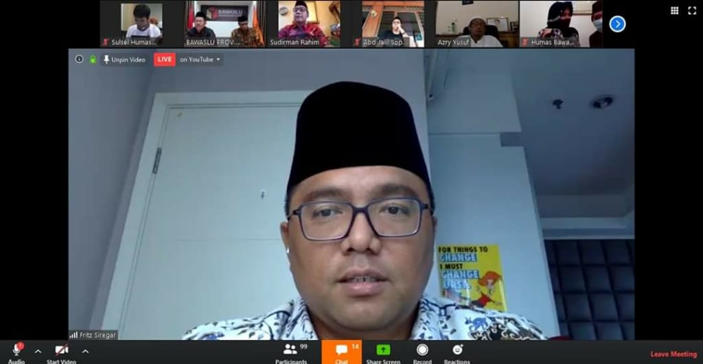 Bawalsu Sulsel Gelar Workshop Daring Kehumasan, Ini Pesan Frits