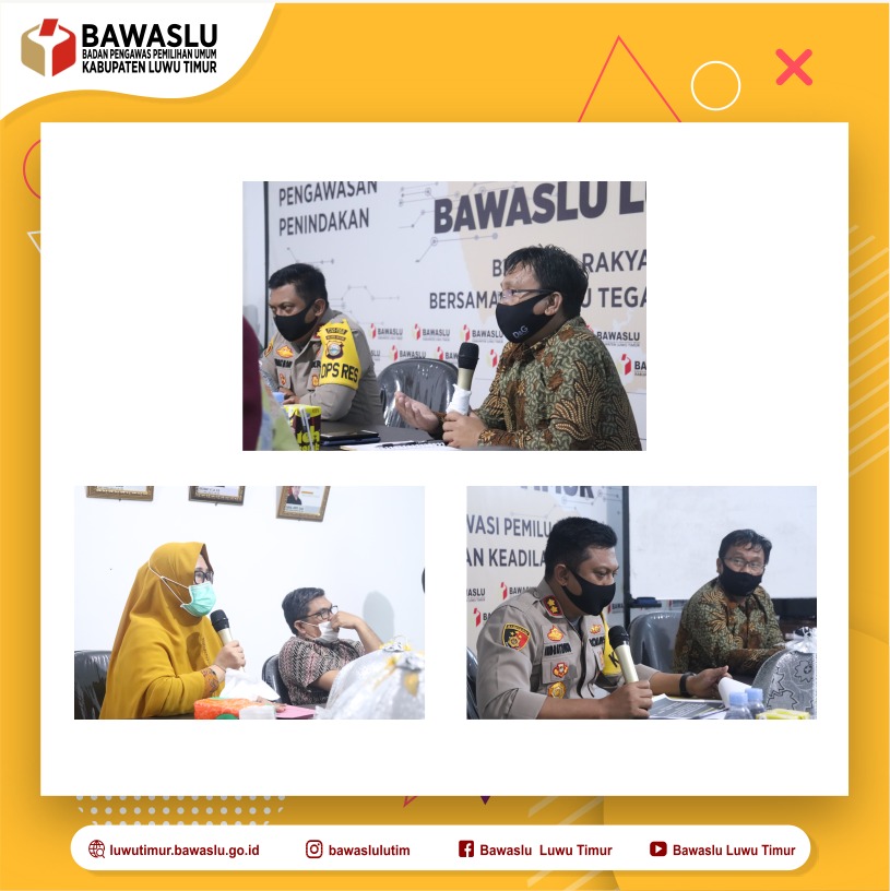 Bawaslu Luwu Timur Matangkan Persiapan Hadapi Tahapan Lanjutan Pilkada 2020