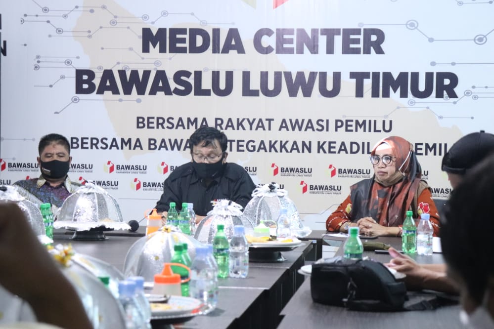 Bawaslu Luwu Timur Ajak Media Sukseskan Pilkada 2020