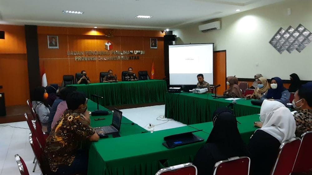 Bawaslu Provinsi Sulawesi Selatan Gelar Sosialisasi dan Implementasi Sistem Informasi Aplikasi Perjalanan Dinas