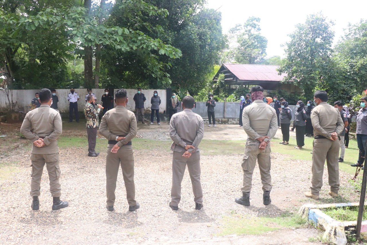 Libatkan Stakeholder, Bawaslu Luwu Timur Gelar Apel Siaga Patroli Pengawasan Anti Politik Uang