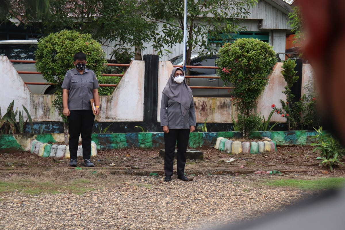 Pimpin Apel Pagi, Sukmawati Suaib Ingatkan Jajaran Jaga Marwah Bawaslu & Patuhi Protokol Kesehatan