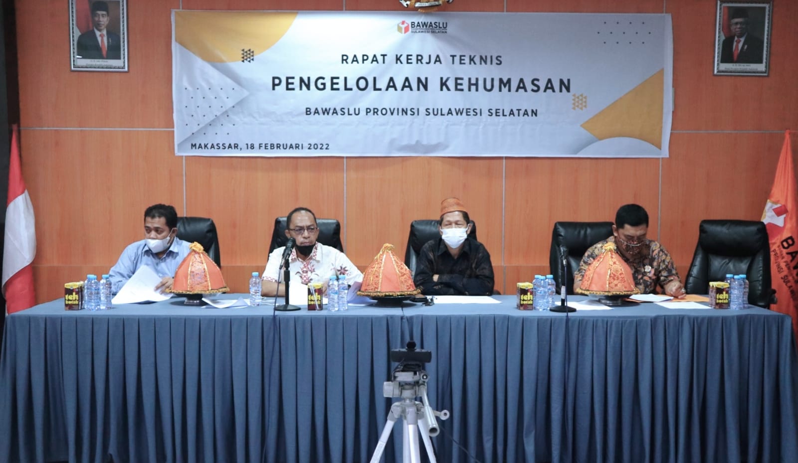 Rencana Kerja dan Inventarisir Masalah Pengelolaan Kehumasan Bawaslu Kabupaten/Kota Menjadi Fokus Pembahasan dalam Rakernis