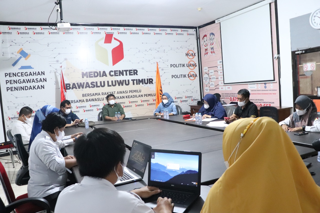 Bawaslu Luwu Timur Gandeng Kominfo Kolaborasi Pengelolaan Layanan PPID