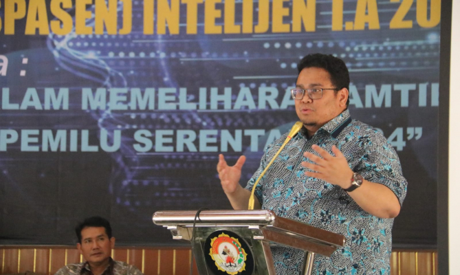 Didepan Para Perwira Menengah Polri, Bagja Paparkan Potensi Pelanggaran Pemilu 2024