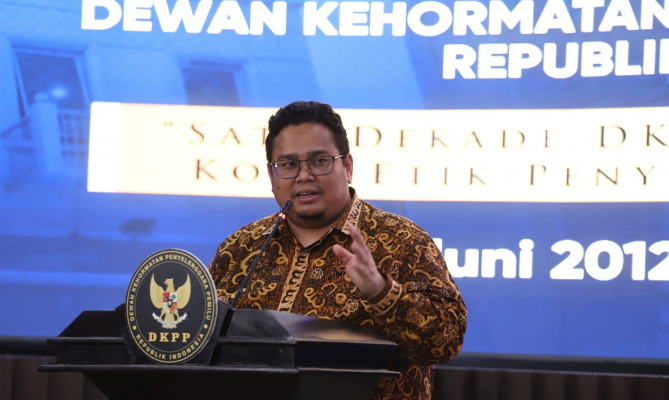 HUT ke-10 DKPP, Bagja Harap Penegakkan Kode Etik Lebih Maksimal
