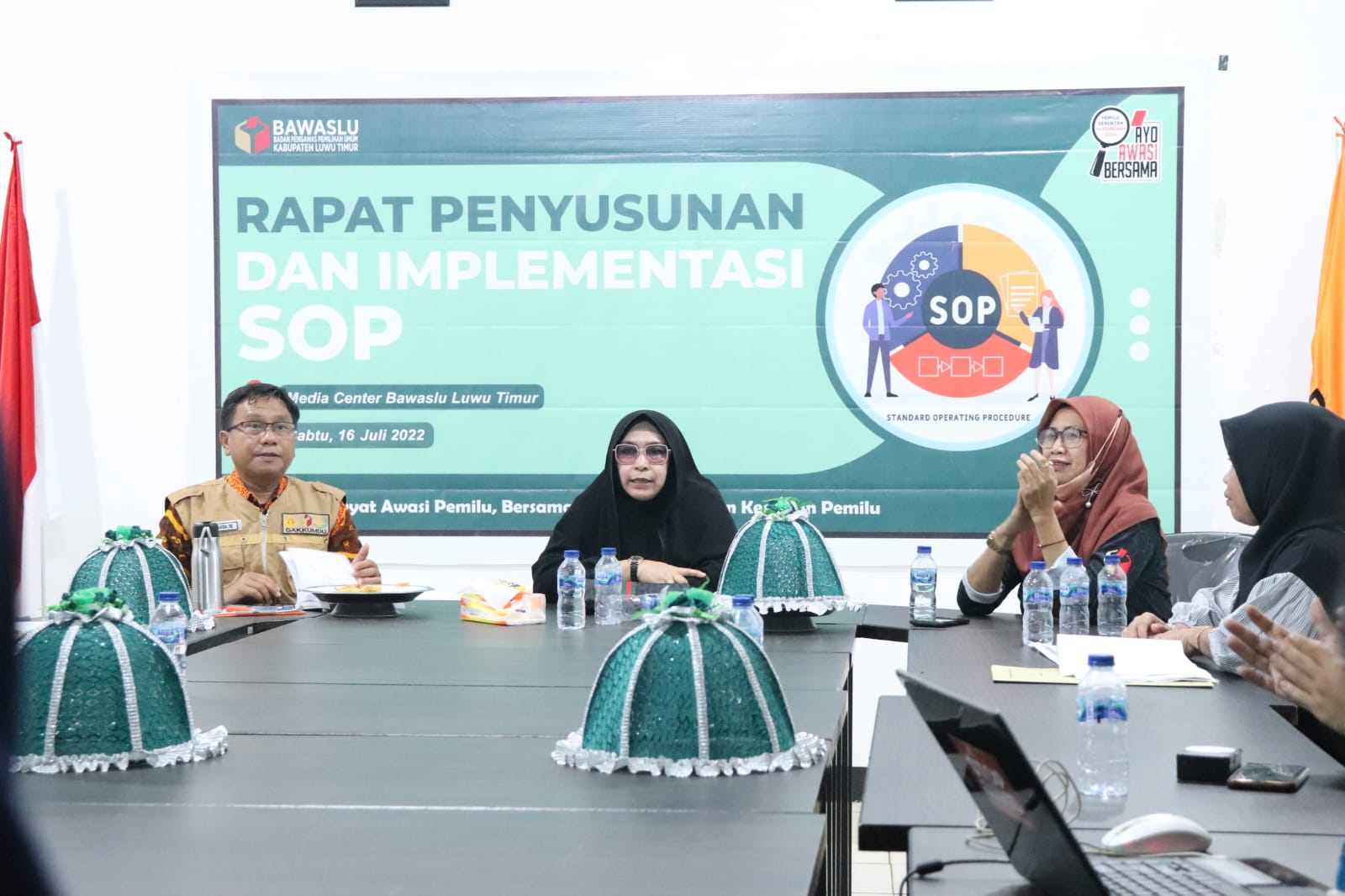 Optimalkan Pelayanan Publik, Bawaslu Luwu Timur Bahas Penyusunan dan Implementasi SOP