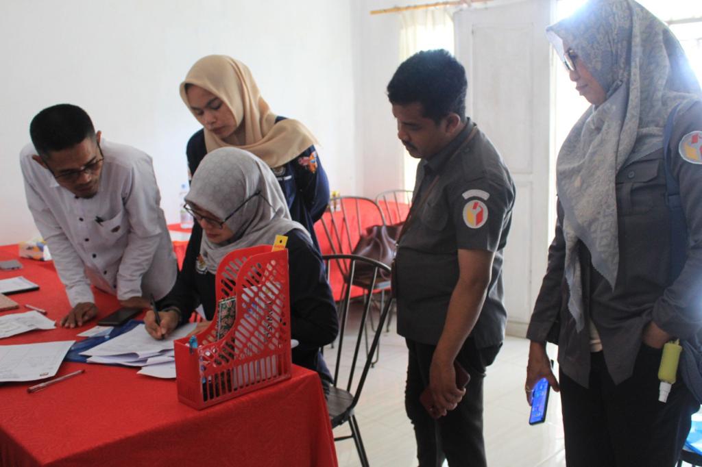 Bawaslu Lutim Awasi Verifikasi Faktual Delapan Parpol