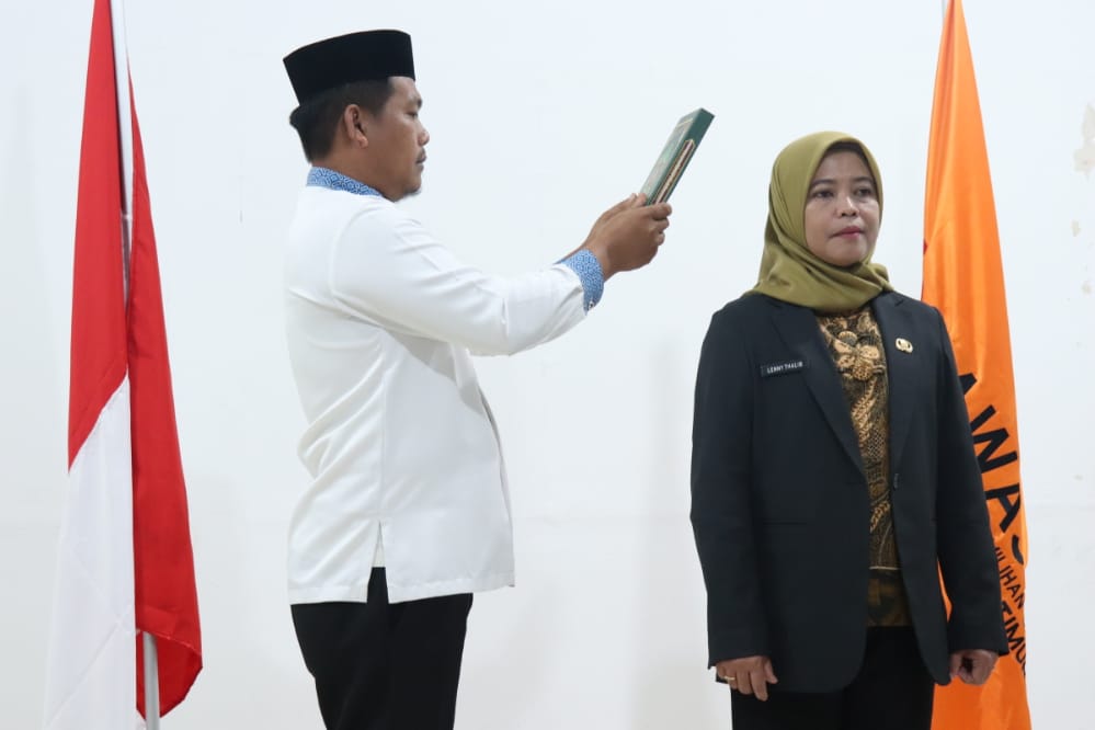 Bawaslu Lutim Resmi Menjadi Satker, Lenny Thalib Jabat Kepala Sekretariat