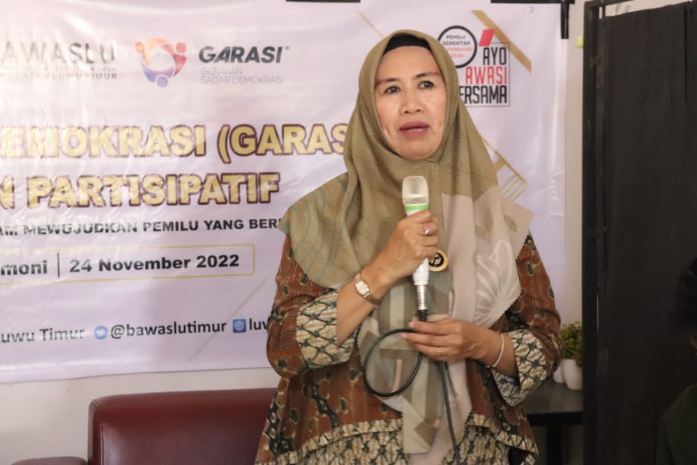 Praktik Politik Uang Masih Menjadi Momok Dalam Pemilu, Sukmawati Suaib Ajak Pemuda Ambil Peran