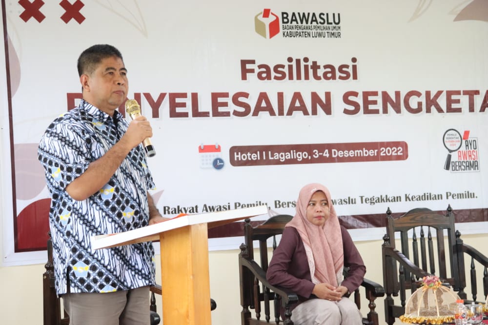 Fasilitasi Penyelesaian Sengketa, Zaenal Arifin: Panwaslu Kecamatan Berwenang Menyelesaikan Sengketa Antar Peserta Pemilu