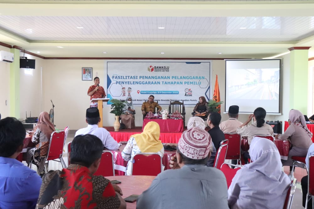 Panwaslu Kecamatan Dibekali Prosedur Penanganan Pelanggaran Pemilu