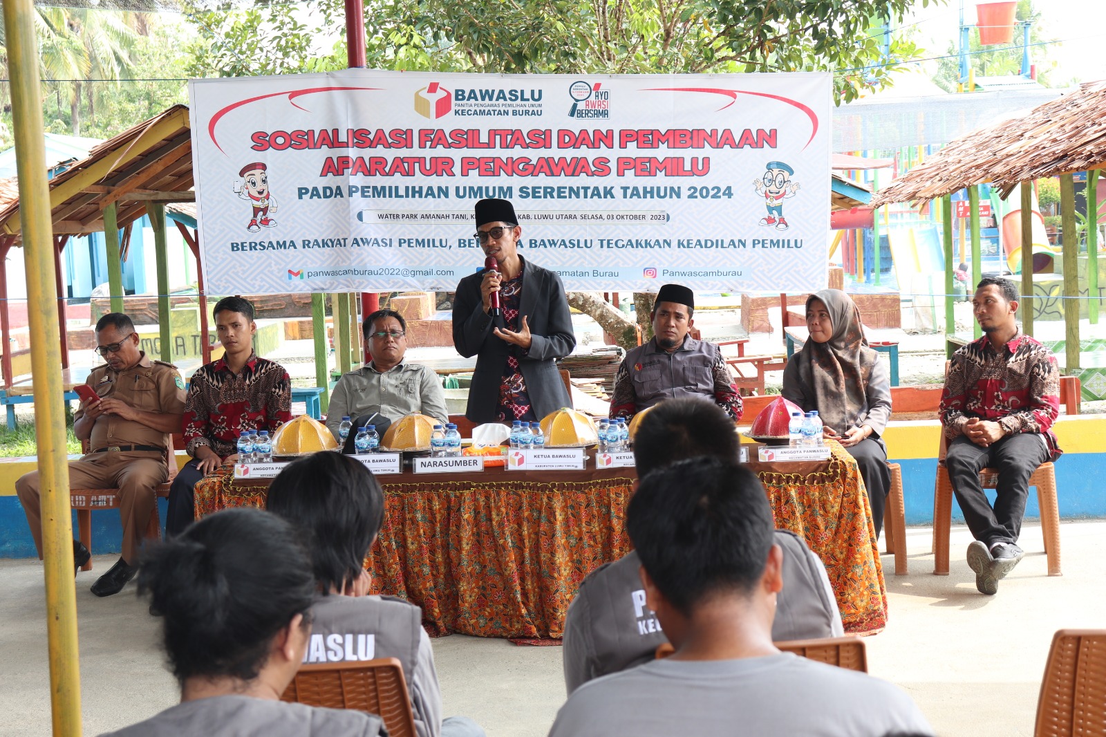 Hadiri Pembinaan Aparatur Pengawas Pemilu, Pawennari Sampaikan Makna Integritas Dalam Perspektif Agama