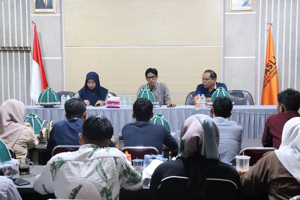 Maksimalkan Kinerja Panwaslu Kecamatan, Bawaslu Luwu Timur Gelar Rapat Pengendalian Internal