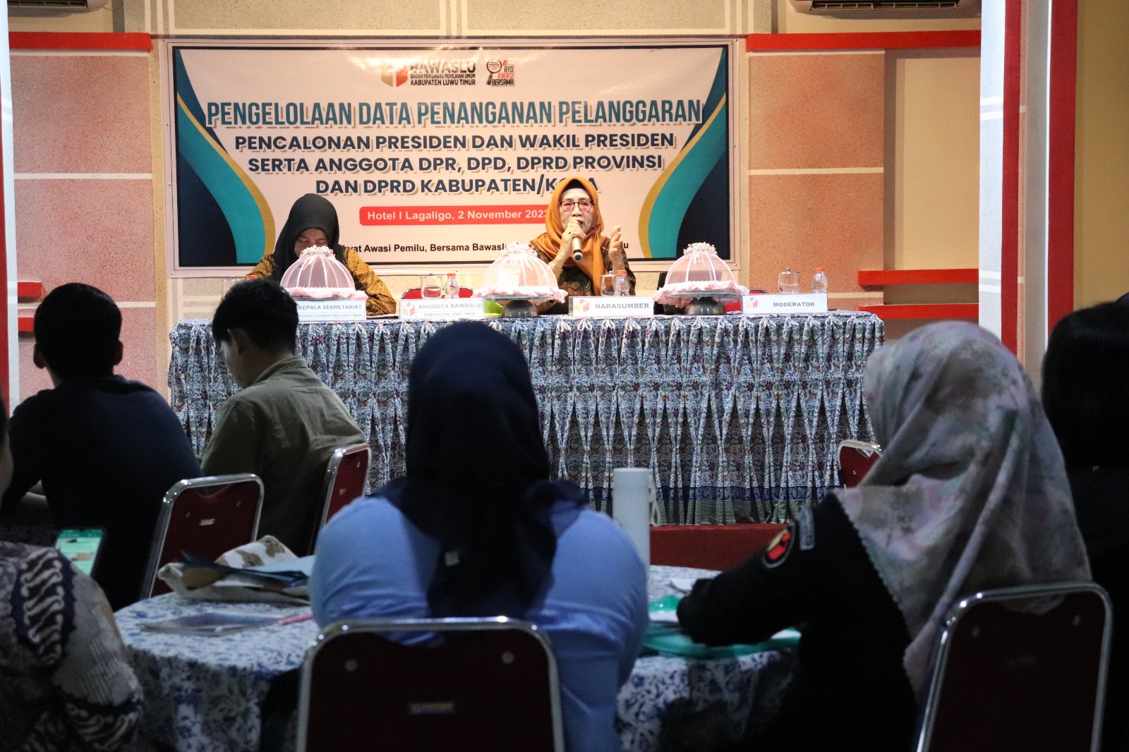 Bawaslu Luwu Timur akan Perkuat Pengelolaan Data Pengawasan dan Penanganan Pelanggaran Pemilu di Tingkat Panwascam