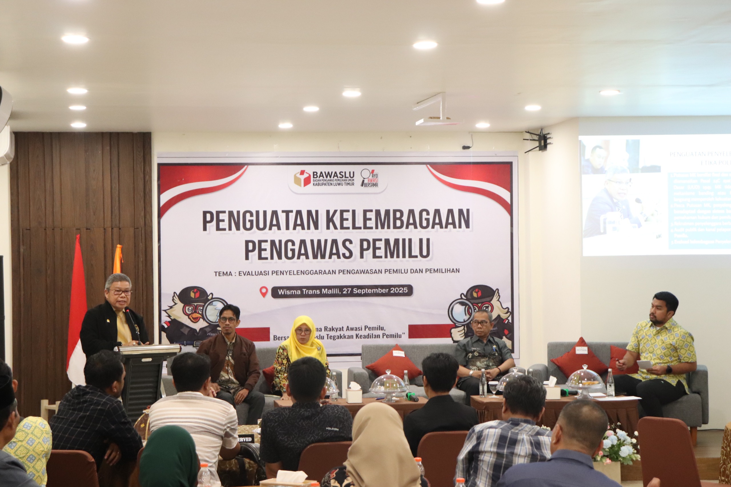 Taufan Pawe: Perlu Penguatan Kewenangan Bawaslu 