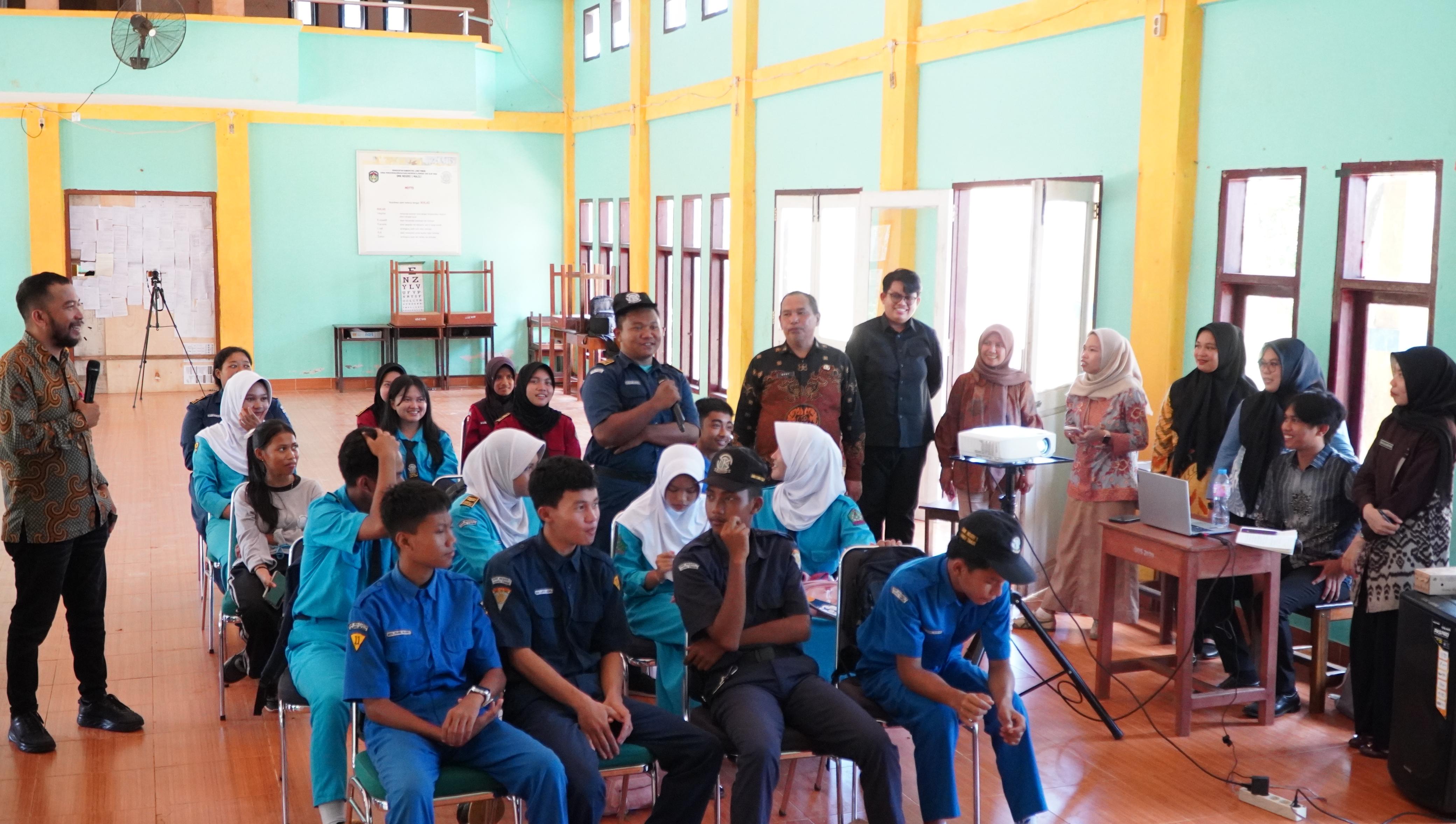 bawaslu menyapa pemilih pemula, Kamis (23/10/2025)