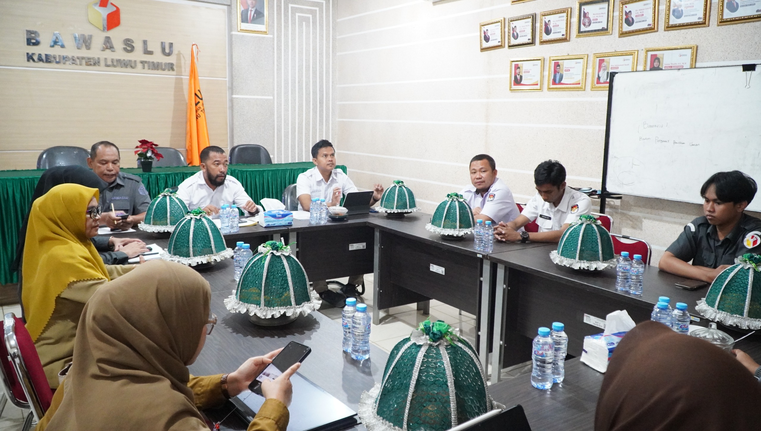 Rapat Koordinasi Pengawasan Pemutakhiran Data Pemilih Berkelanjutan (PDPB) bersama sejumlah instansi terkait pada Senin (29/6/2026)