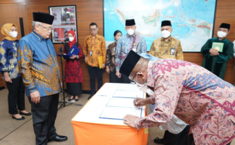 Lantik 110 Pejabat, Sekjen: Laksanakan Tugas dengan Baik