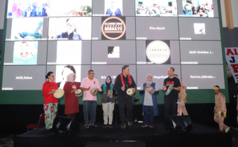 Nobar Final Piala Dunia Bareng Warga, Bawaslu Ajak Tularkan Semangat Sportifitas dalam Pemilu 2024