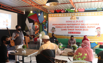 Gelar Sosialisasi Pengawasan Partisipatif, Bawaslu Luwu Timur Ajak Masyarakat Mengawasi Penyelenggaraan Pilkada