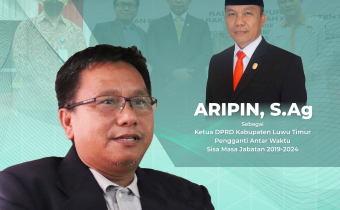 Hadiri Pelantikan Ketua DPRD, Ketua Bawaslu Lutim: Semoga Amanah Menjalankan Tugas