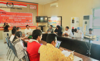 RAPAT KOORDINASI DAN SOSIALISASI PENCALONAN BUPATI DAN WAKIL BUPATI TAHUN 2020