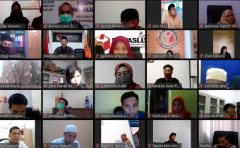 Melalui Workshop Daring, Bawaslu Harap Humas Dapat Membangun Citra Positif Lembaga