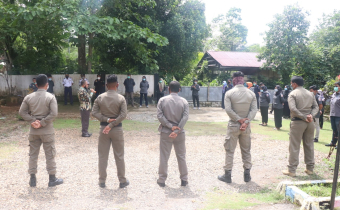 Libatkan Stakeholder, Bawaslu Luwu Timur Gelar Apel Siaga Patroli Pengawasan Anti Politik Uang