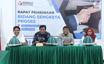 Bawaslu Lutim Lakukan Simulasi Sengketa Proses Cepat