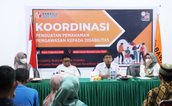 Bawaslu Luwu Timur Rangkul Penyandang Disabilitas dalam Penyelenggaraan Pemilu 2024