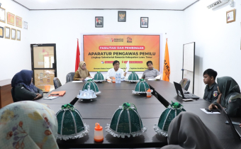 Bawaslu Luwu Timur Melakukan Pembinaan Aparatur Pengawas Pemilu kepada Jajarannya