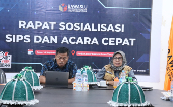 Sosialisasi SIPS,  Upaya Bawaslu mudahkan Peserta Pemilu Bila Ada Sengketa
