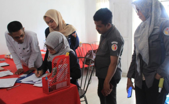 Bawaslu Lutim Awasi Verifikasi Faktual Delapan Parpol