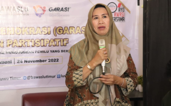 Praktik Politik Uang Masih Menjadi Momok Dalam Pemilu, Sukmawati Suaib Ajak Pemuda Ambil Peran