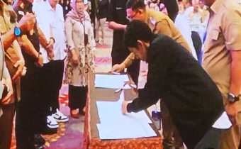 Bawaslu Luwu Timur Tandatangani NPHD Pilkada 2024