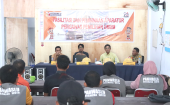 Pawennari Ingatkan Peraturan Bawaslu Nomor 15 Tahun 2020 Kepada Panwascam dan PKD Se-kecamatan Wotu